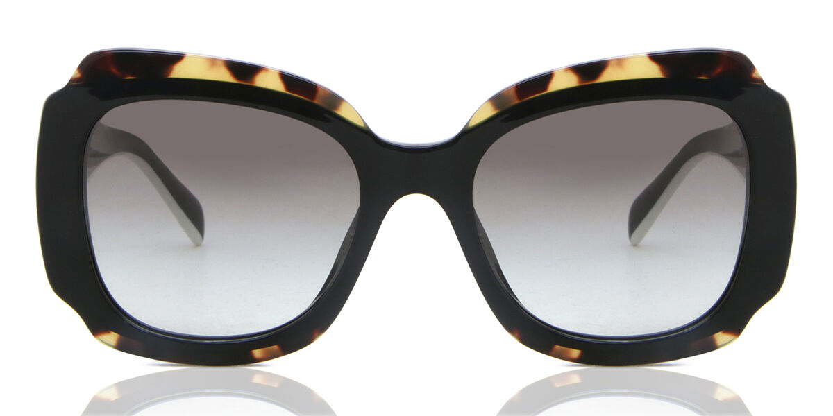 Prada PR 16YS 01M0A7 Sunglasses Black Havana | SmartBuyGlasses India