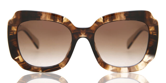 Prada PR 16YS 01R0A6 Cat Eye Tortoise Sunglasses  display picture 2