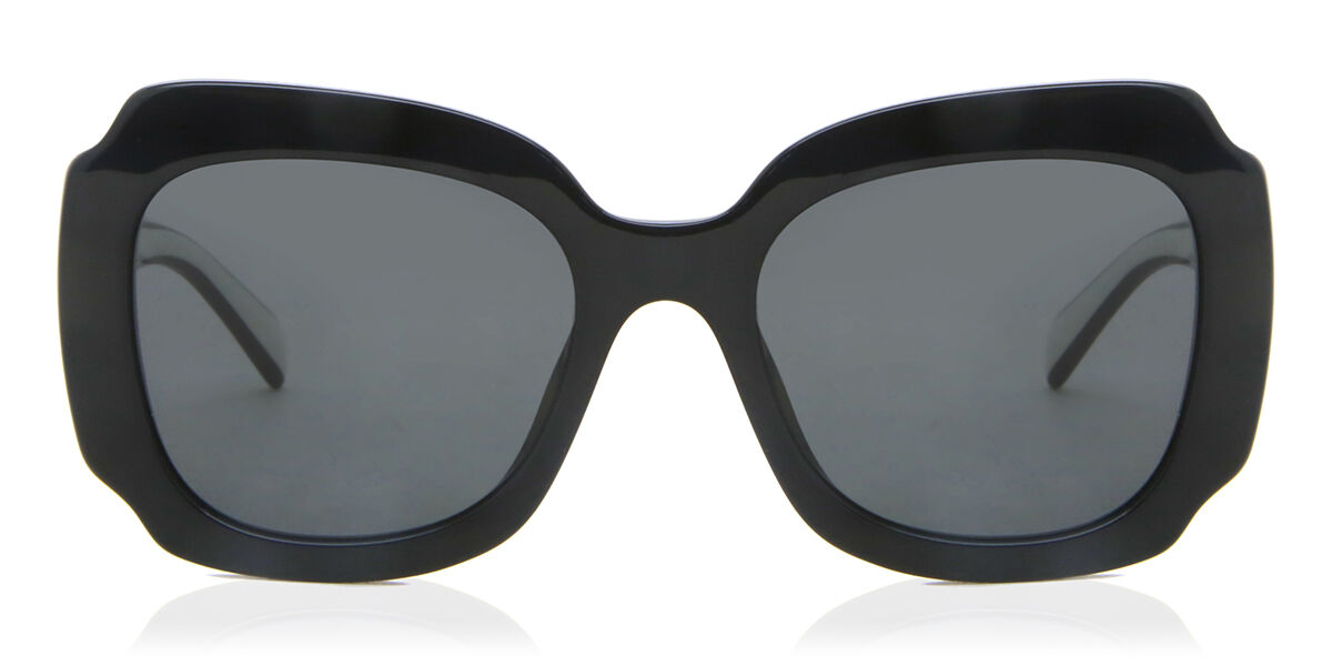 Photos - Sunglasses Prada PR 16YS 09Q5S0 Women’s  Black Size 52 