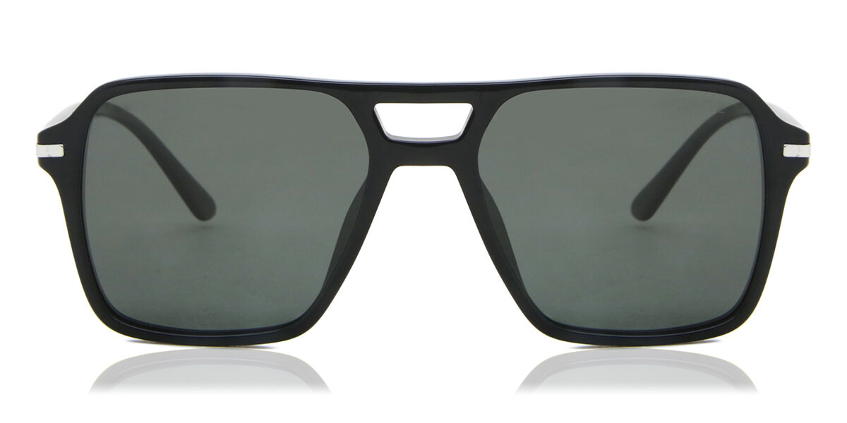 Prada PR 20YS Polarized 1AB03R Sunglasses Black | VisionDirect Australia