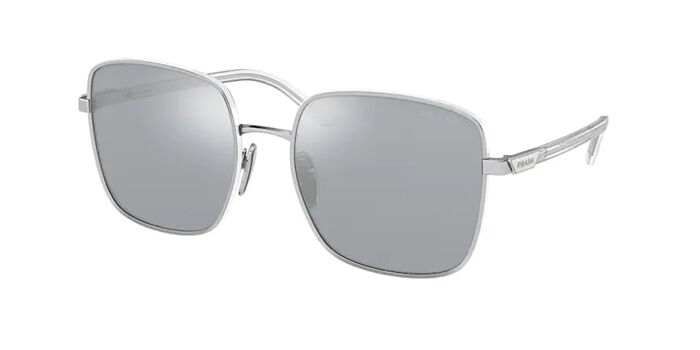 Prada PR 55YS ZVN06I Square Pale Gold White Sunglasses  display picture 1