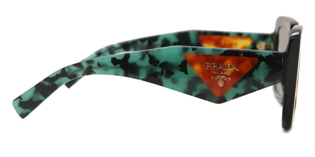 Prada Sunglasses Tortoise Green PR 23YS Prada - PR 23YS Sunglasses | Specs Collective main image 4
