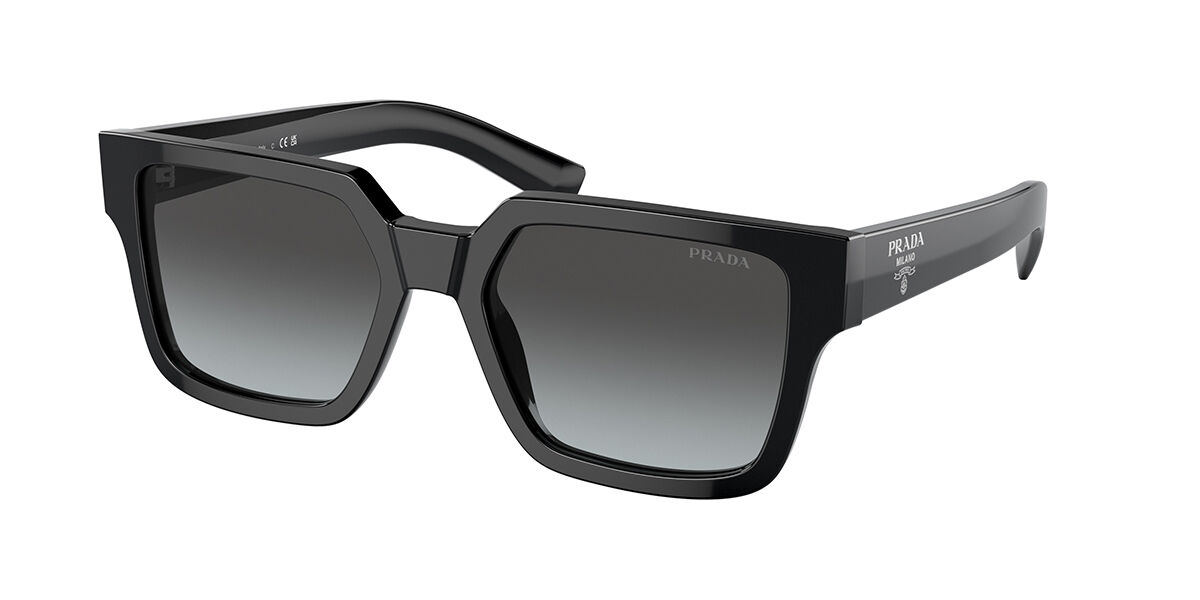 Prada PR 03ZS 1AB06T Sunglasses in Black | SmartBuyGlasses USA