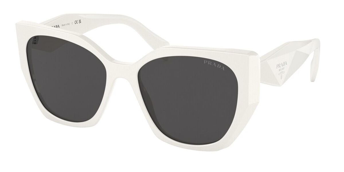 Prada PR 19ZSF Asian Fit 1425S0 Sunglasses White | VisionDirect Australia