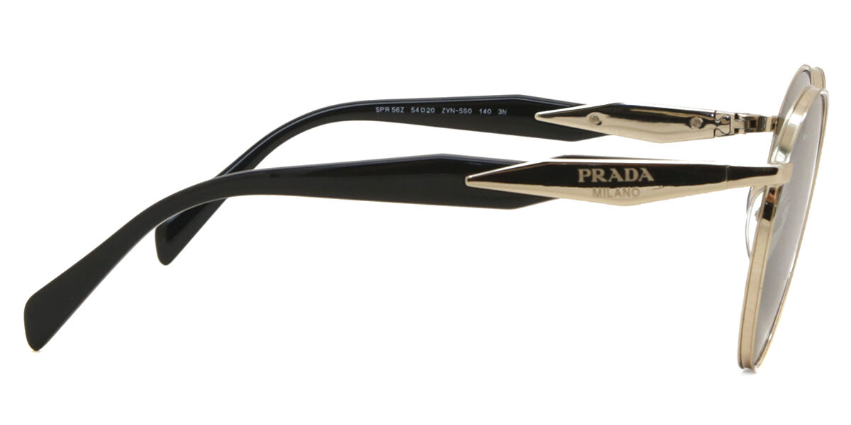 Prada PR 56ZS Asian Fit ZVN5S0 Pale Gold サングラス