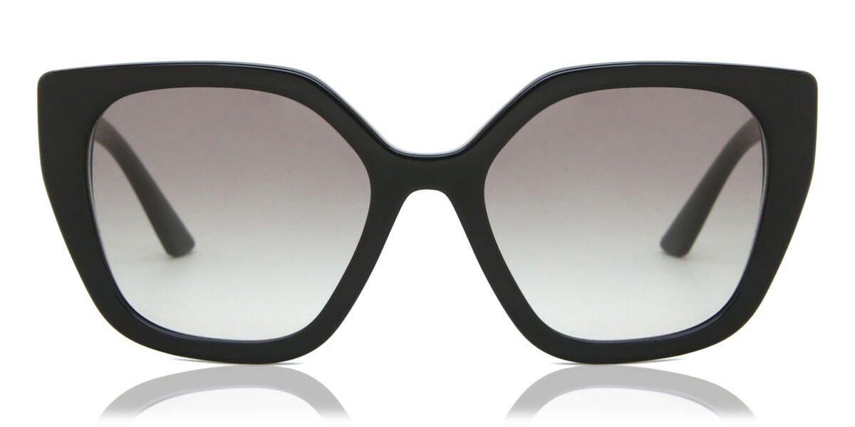 Prada PR 24XS 1AB0A7 Sunglasses Black | VisionDirect Australia