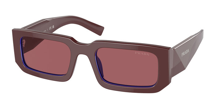 PRADA PR06YS 2AU8C1 SUNGLASSES tortoise shell rectangular sleek frames PRADA PR06YS 2AU8C1 SUNGLASSES tortoise shell rectangular  main image 3