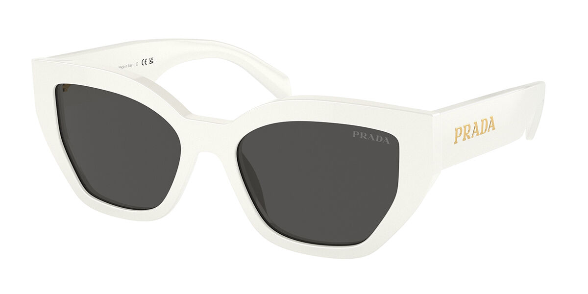 Prada PR A09S 1425S0 Sunglasses White | VisionDirect Australia