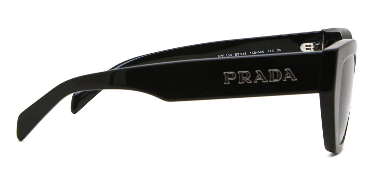 サングラス PRADA Woman Sunglasses Black A09S 1AB5S0 Prada PR A09S (1AB5S0) SPRA09S PRA09S1AB5S0 Sunglasses Woman
