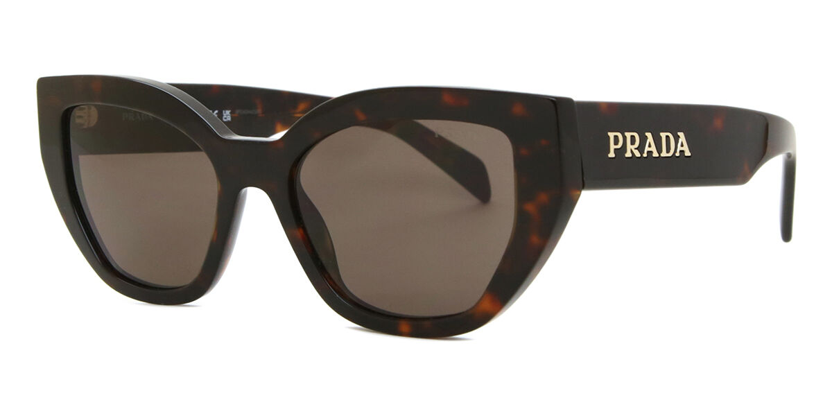 サングラス Prada Briar Tortoise Acetate Sunglasses With Polarized Prada - Prada Logo - Cat Eye Sunglasses - Briarwood