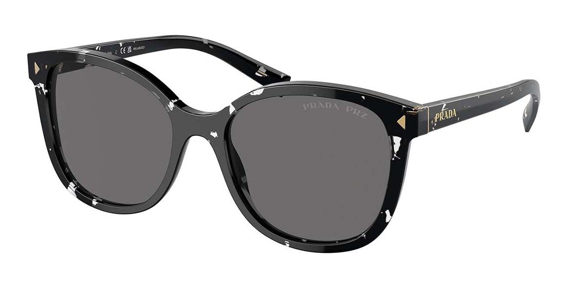 Photos - Sunglasses Prada PR 22ZS Polarized 15S5Z1 Women's  Tortoiseshell Size 