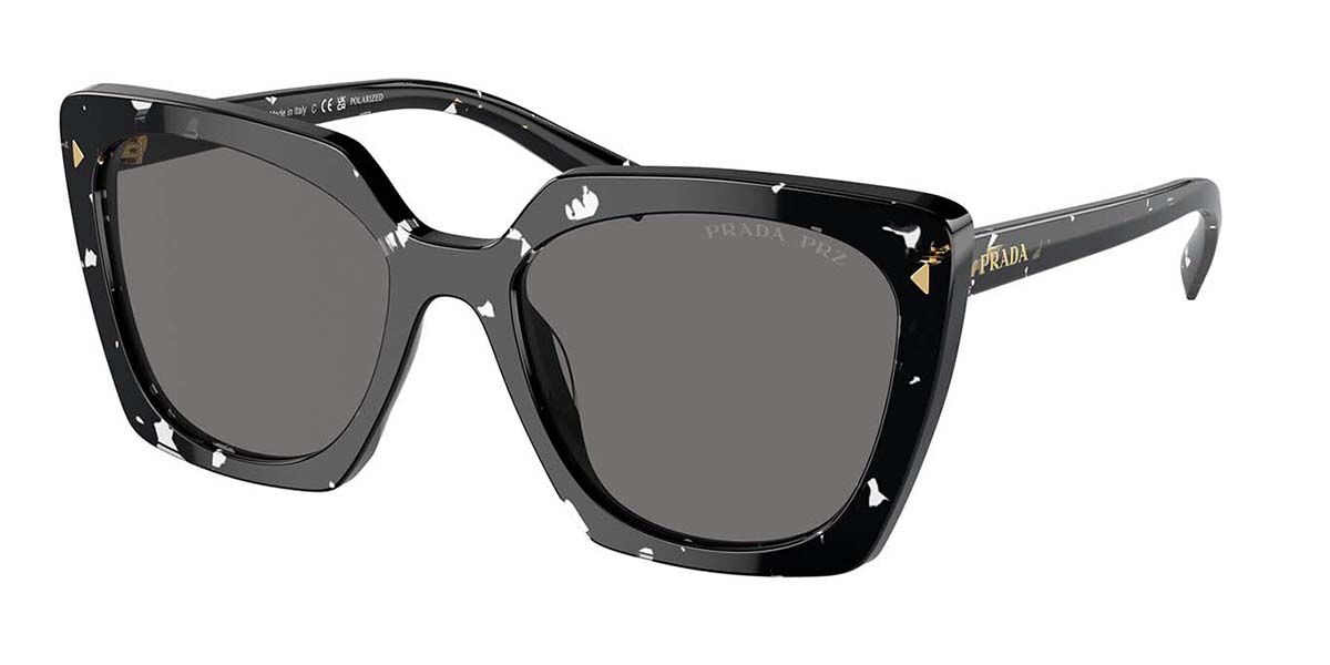 Photos - Sunglasses Prada PR 23ZS Polarized 15S5Z1 Women's  Tortoiseshell Size 