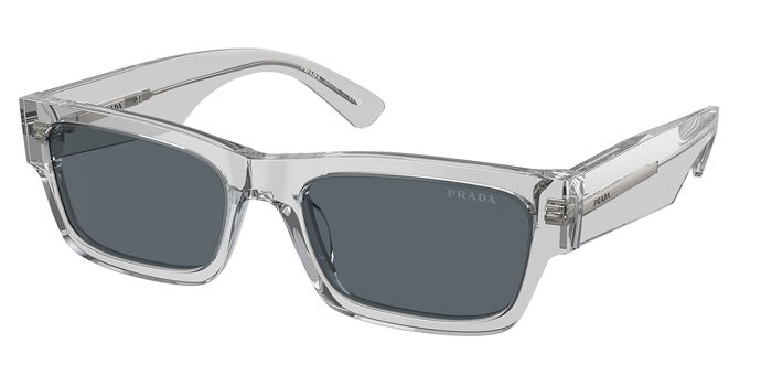 Prada PR A03S 16K07T Rectangle Black Sunglasses  display picture 3