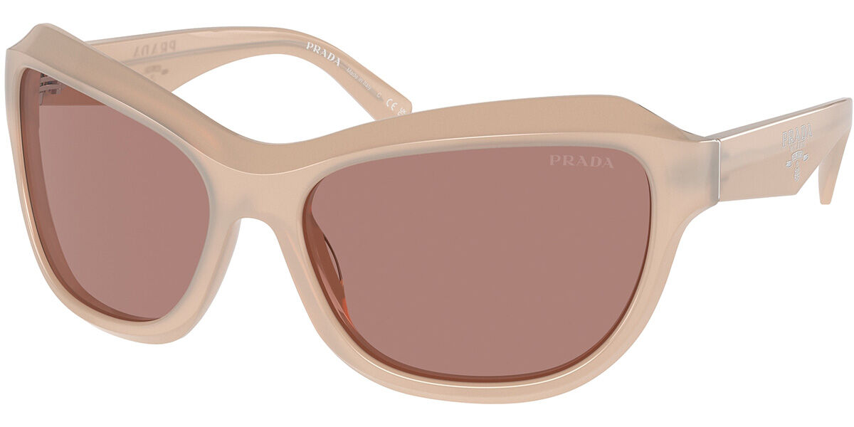 プラダ Prada PR A27SF アジアフィット 19R10D メガネ フレーム - 女性用 - 茶色