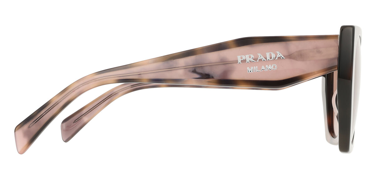 PRADA キャットアイサンクラス 15WSSOLE 23A60B Prada PR B05S 23A60B Sunglasses Mauve Tortoise for Woman