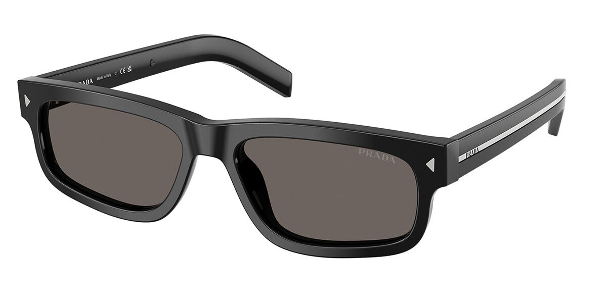 Image of Prada PR B11SF Asian Fit 16K731 Óculos de Sol Masculino Pretos BRLPT