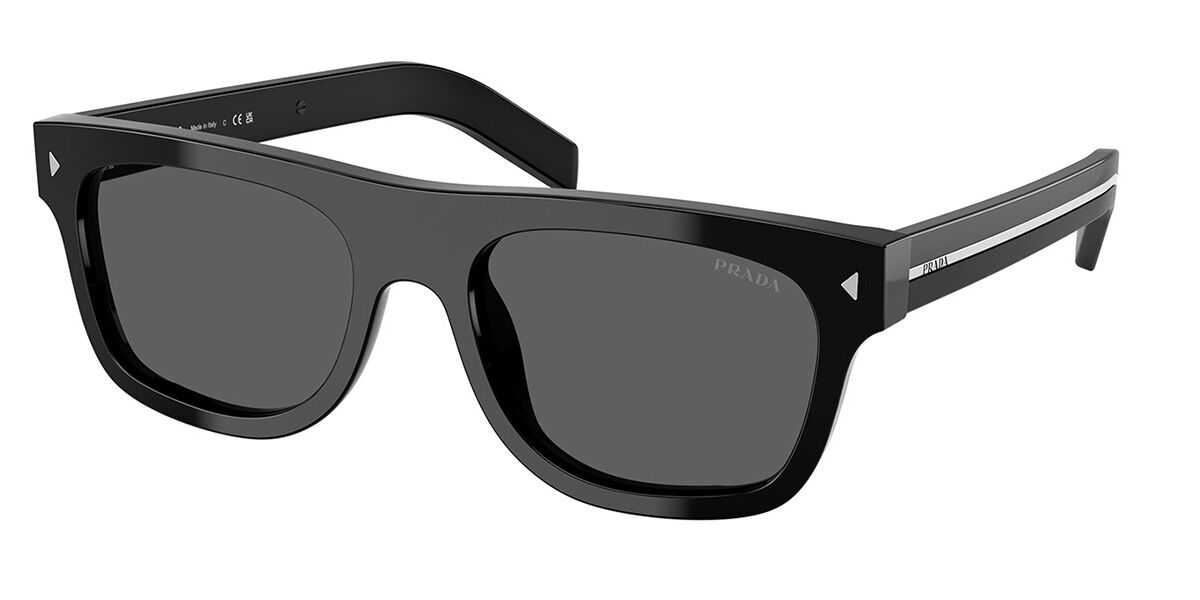Image of Prada PR B12SF Asian Fit 16K731 Óculos de Sol Masculino Pretos BRLPT