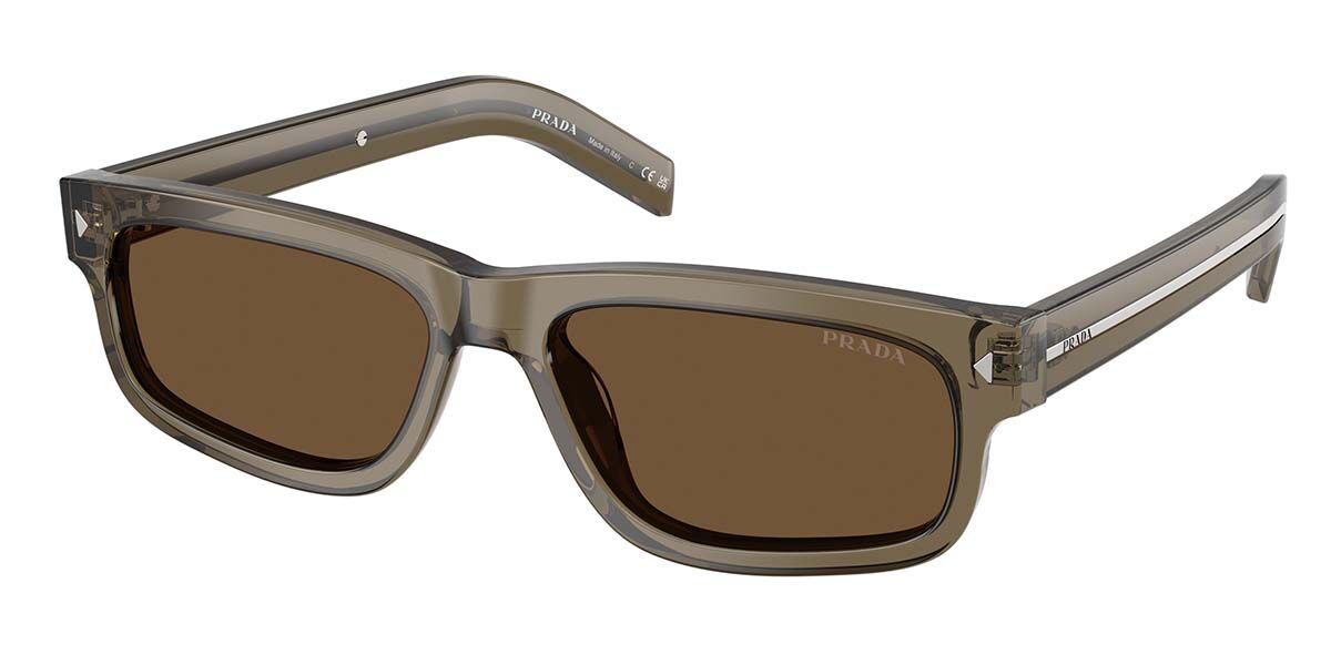 小物 Prada Limless Sunglasses Brown Prada PR64ZS Pale Gold / Brown Gradient • EyeWearThese.com