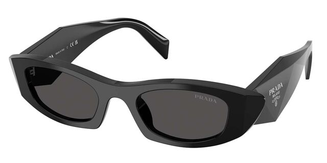 Prada PR B16S 16K08Z Cat Eye Black Sunglasses  display picture 3
