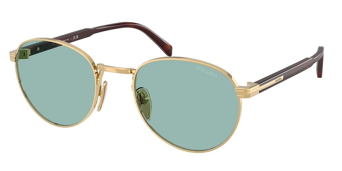 【PRADA オーバル型サングラス 】 Prada Eyewear プラダ シンボル オーバルサングラス | ブラック