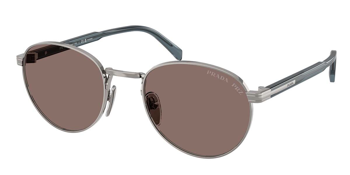 【PRADA オーバル型サングラス 】 Prada PR A07S 16N5Y1 52 Briar Trotoise Sunglasses