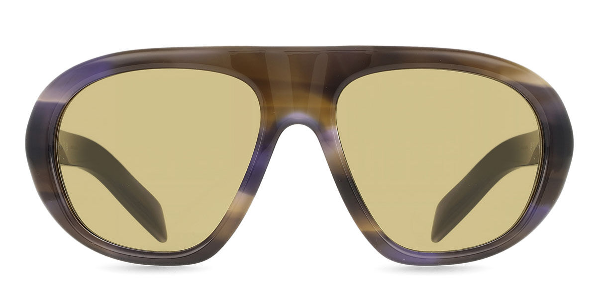 Prada PR C05S 23G70G Women’s Sunglasses Brown Size 57