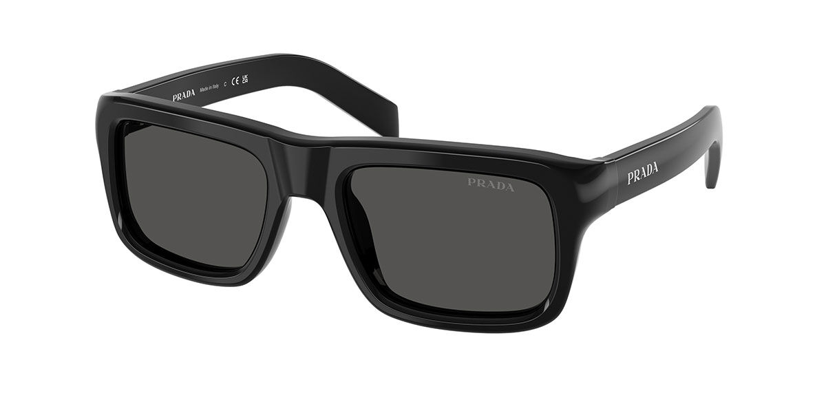 Prada Męski Czarny Pr D11s 16K08z 54 Czarne Meskie Okulary Przeciwsloneczne