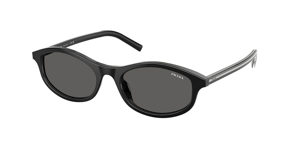 Prada PR D17S 29O20Z Women’s Sunglasses Black Size 52