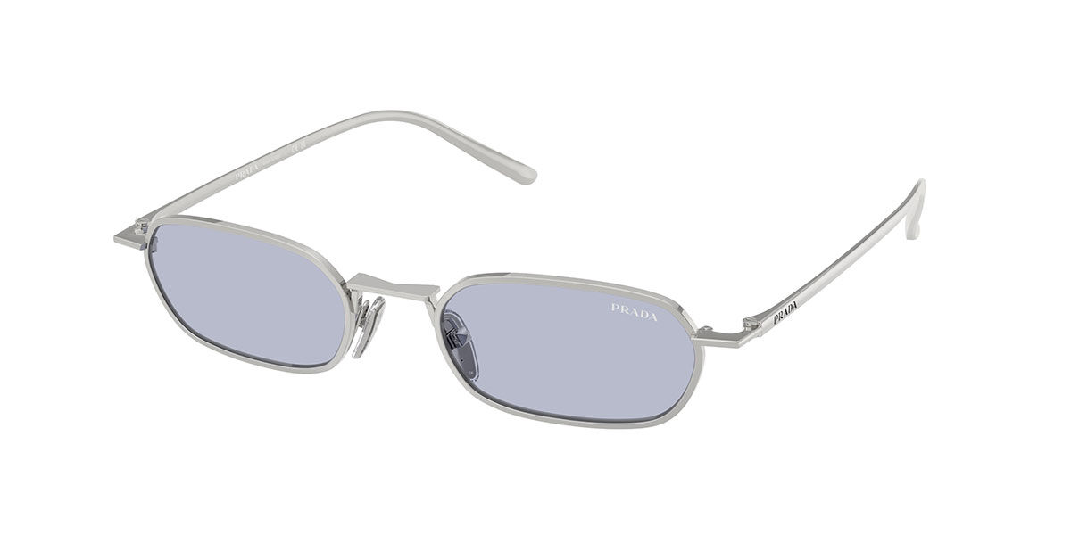 Prada PR D58S 1BC30X Women’s Sunglasses Silver Size 51