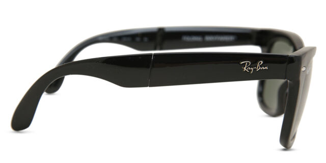 Lunettes de Soleil Ray-Ban RB4105 Wayfarer Folding 601 Noir