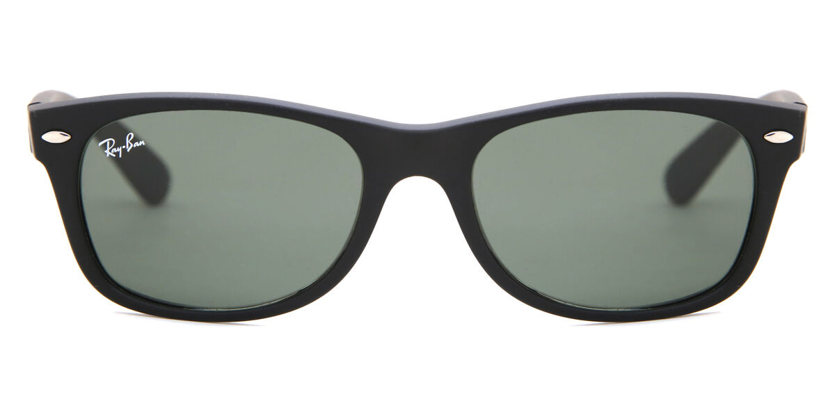 black rubber ray ban