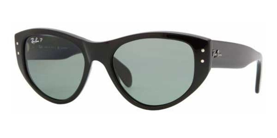 Ray-Ban RB4152 Vagabond Polarized 601/58 F Sunglasses Black | VisionDirect  Australia
