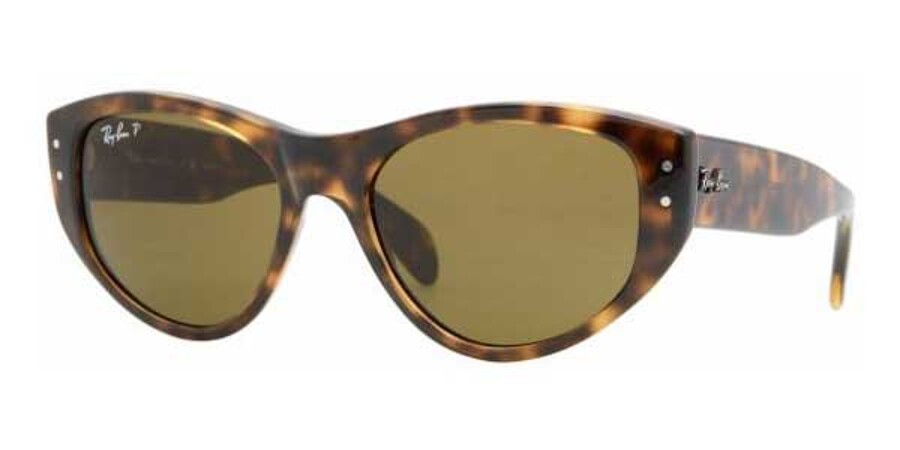 Ray-Ban RB4152 Vagabond Polarized 710/57 Sunglasses Tortoiseshell |  VisionDirect Australia