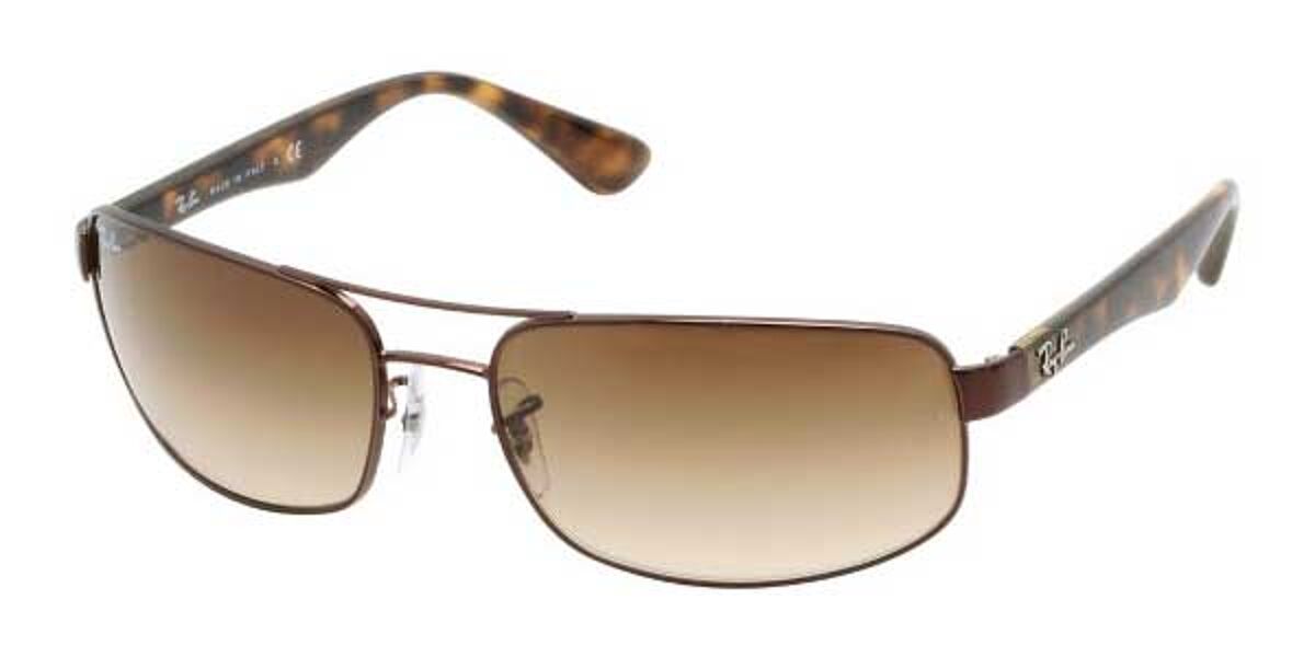 Ray-Ban RB3445 Active Lifestyle 014/51 Sunglasses Brown | VisionDirect ...
