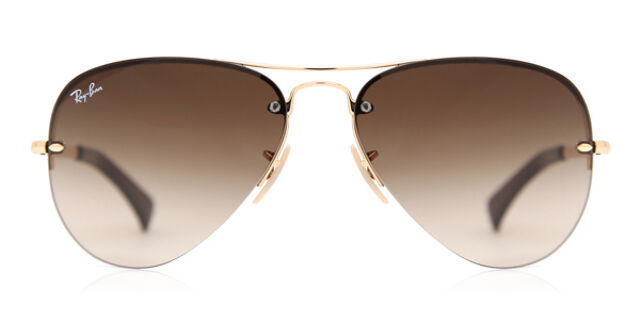 Ray-Ban RB3449 Highstreet 001/13 Aviator Arista Gold  display picture 1