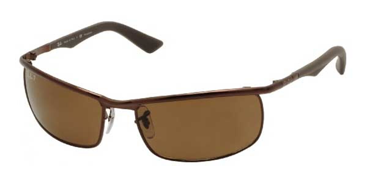 Ray-Ban RB3459 Active Lifestyle Polarized 014/57 Sunglasses Brown |  VisionDirect Australia