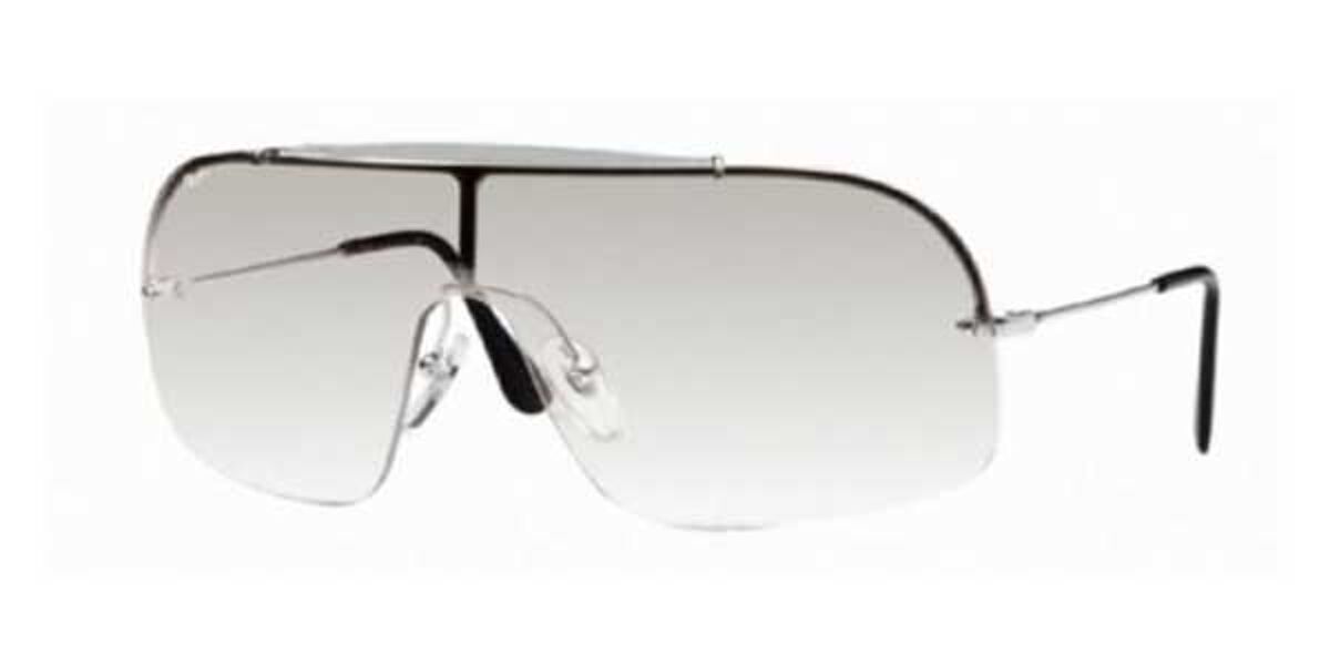 Ray-Ban RB3160 Wings II 003/6I Sunglasses in Grey | SmartBuyGlasses USA