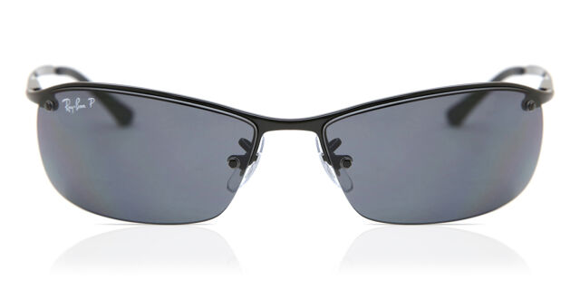 Ray-Ban RB3183 Top Bar 002/81 Sunglasses Black RB3183 Top Bar