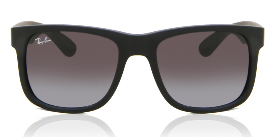 Ray-Ban RB4165 Justin 601/8G Sunglasses Matte Black | SmartBuyGlasses UK