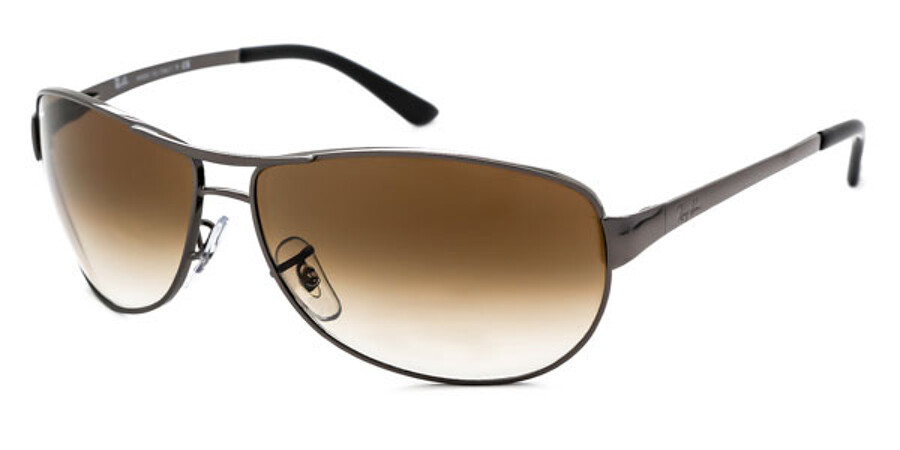 Ray-Ban RB3342 Warrior 004/51 Sunglasses Grey | SmartBuyGlasses Ireland