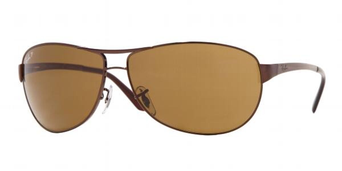 Ray-Ban RB3342 Warrior Polarized 014/57 Sunglasses in Brown ...