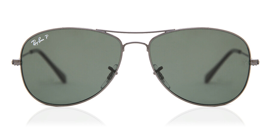 Ray-Ban RB3362 Cockpit Polarized 004/58 Sunglasses in Grey |  SmartBuyGlasses Malaysia
