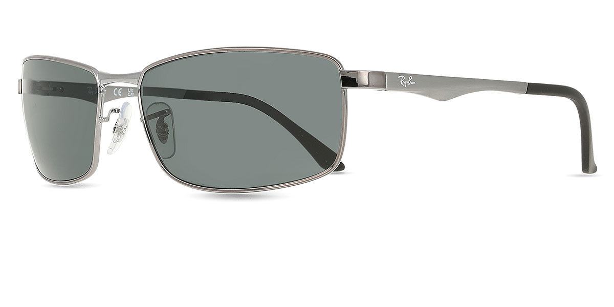 Ray-Ban RB3498 Active Lifestyle 004/71 Rectangle Gunmetal