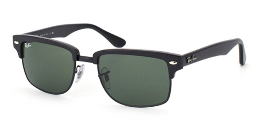 Ray-Ban RB4190 Clubmaster 877 Sunglasses Black | SmartBuyGlasses Ireland