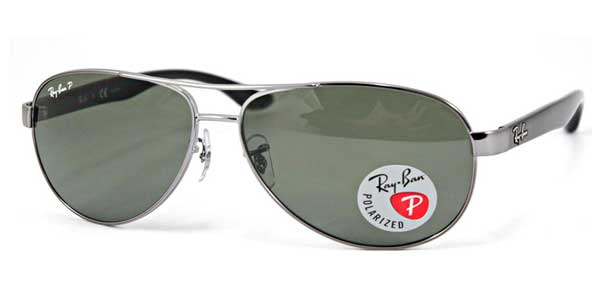 RB3457 Polarized Sunglasses Grey SmartBuyGlasses USA