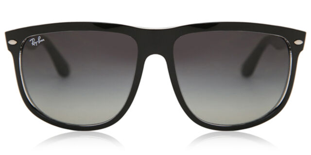 Ray-Ban RB4147 Boyfriend 603971 Top Black On Transparent 