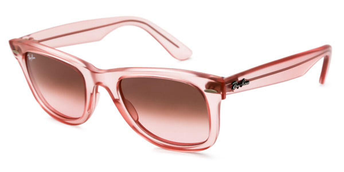 Ray-Ban RB2140 Original Wayfarer Ice Pops 6057/X3 Sunglasses Pink |  SmartBuyGlasses UK