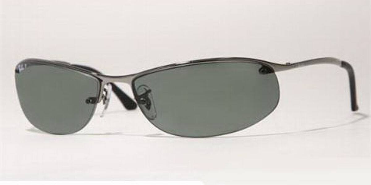 Ray-Ban RB3179 Top Bar Oval Polarized 004/9A Glasses Grey | SmartBuyGlasses  Canada