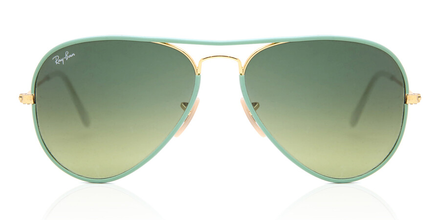 Ray-Ban RB3025JM Aviator Full Color 001/3M Sunglasses Green |  SmartBuyGlasses South Africa