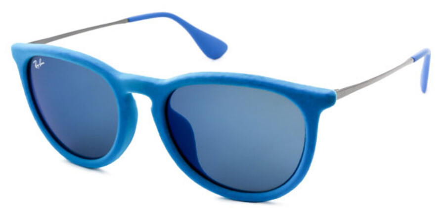 Ray-Ban RB4171 Erika Velvet 607955 Sunglasses Blue | SmartBuyGlasses UK